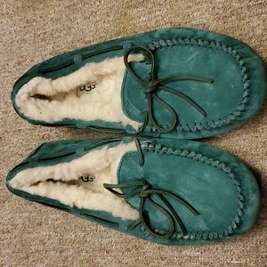 Ugg Moccasin blue teal